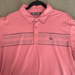 Mizzen+Main Coral Polo Shirt for Men
